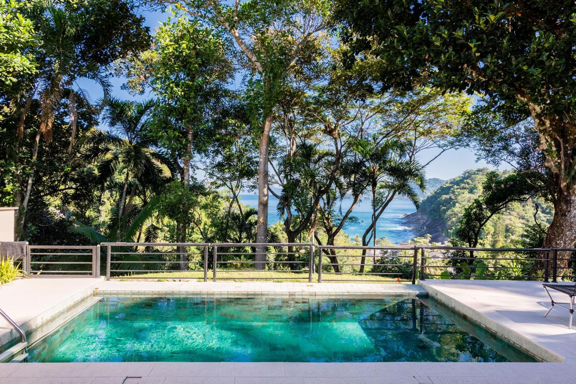 Ubud - Casa Com Piscina Privativa E Vista O Mar Em Pousada Ubatuba